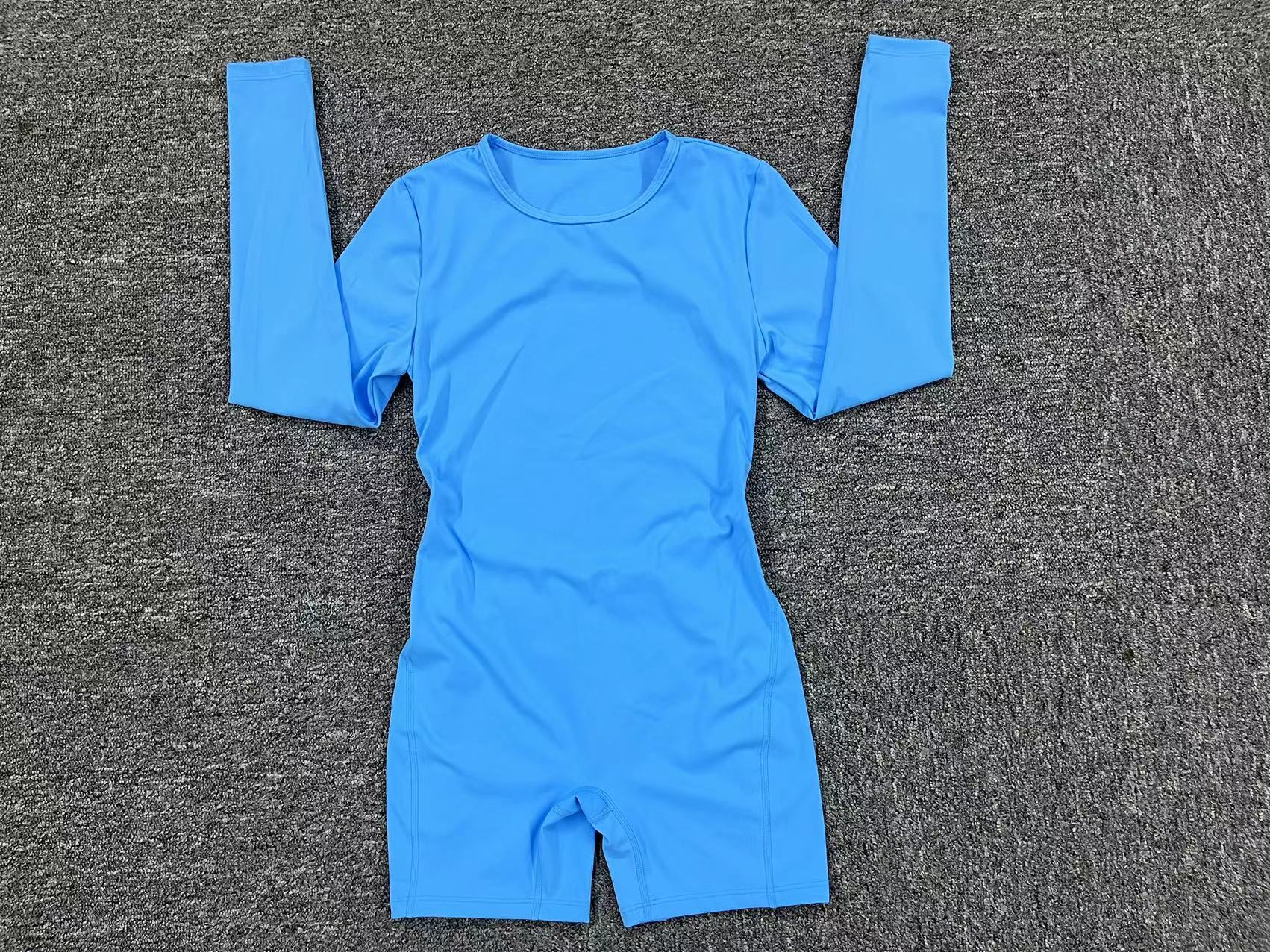 Long Sleeve Yoga Pants Sexy Backless Tight Jumpsuit Women Fitness Sports Clothes