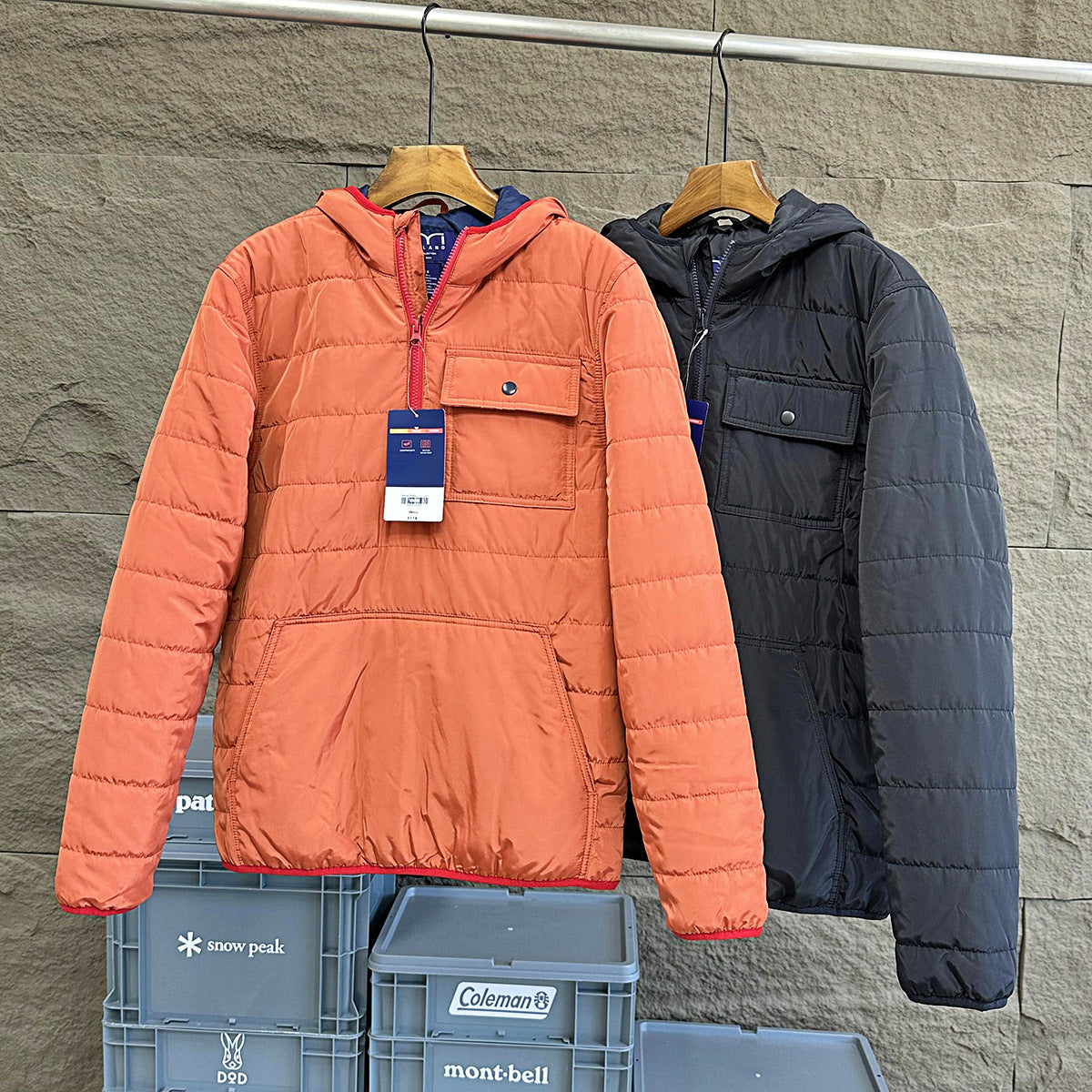 Winter Men's Hooded Pullover Outdoor Cotton Clothes