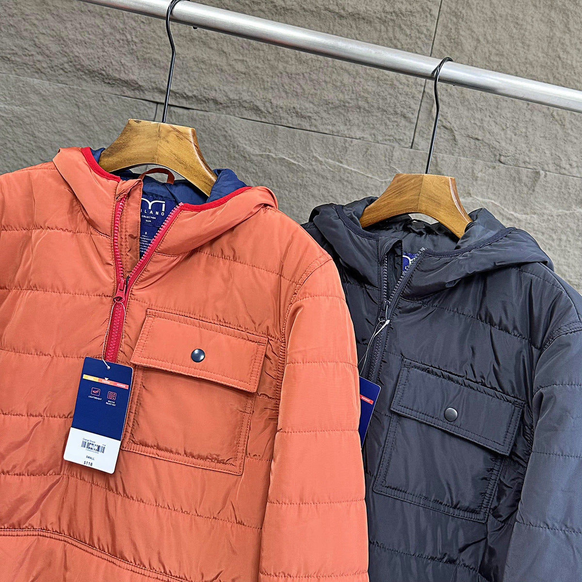 Winter Men's Hooded Pullover Outdoor Cotton Clothes