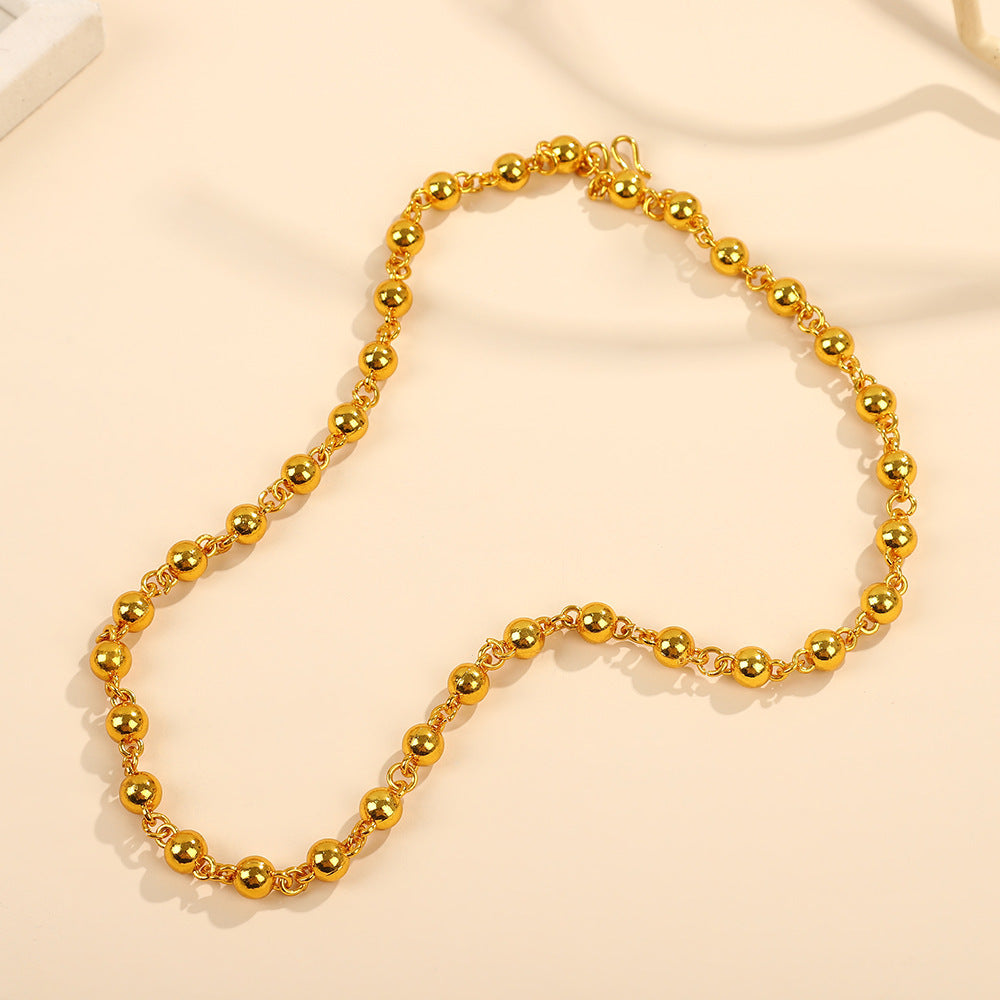 Personality Simple Titanium Steel No Fading Snake Bones Chain
