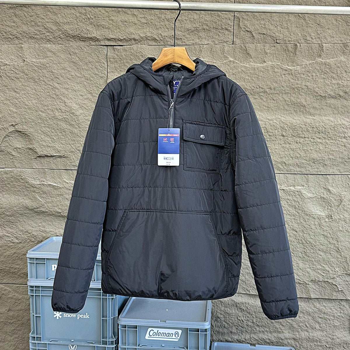 Winter Men's Hooded Pullover Outdoor Cotton Clothes