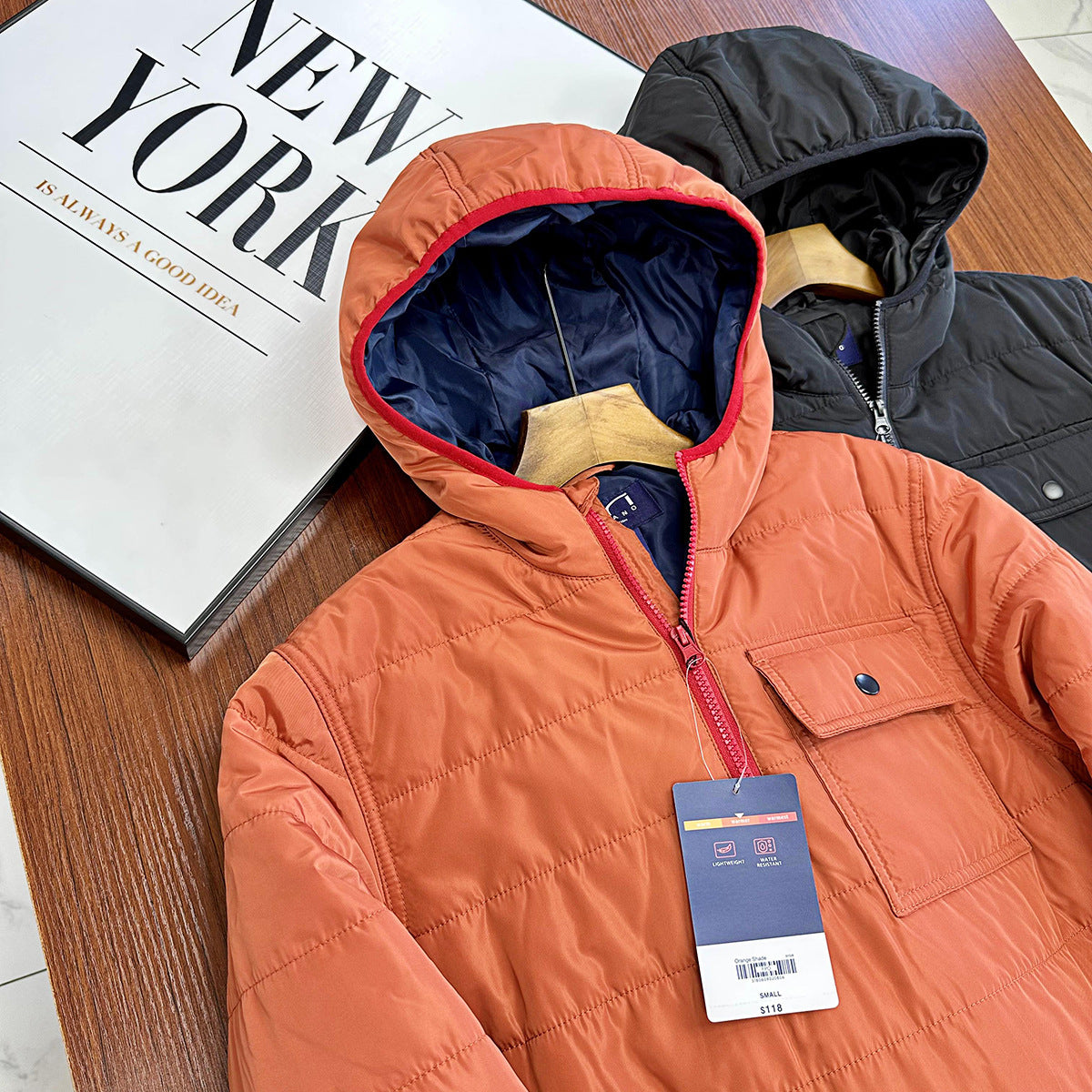 Winter Men's Hooded Pullover Outdoor Cotton Clothes