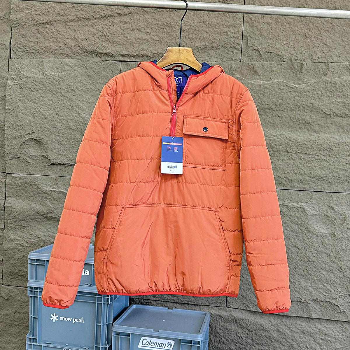 Winter Men's Hooded Pullover Outdoor Cotton Clothes